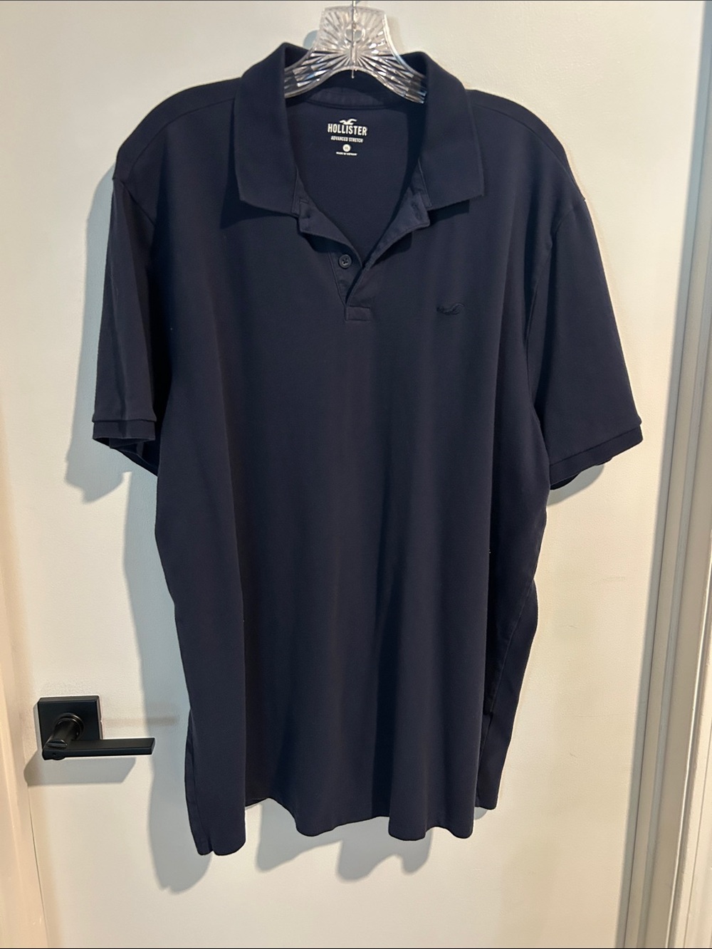Hollister Classic Men’s Dark Navy Polo